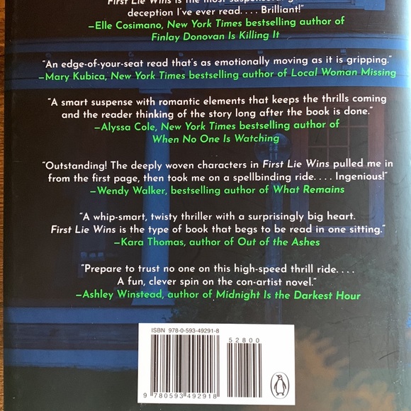 First Lie Wins by Ashley Elston book - Picture 4 of 4